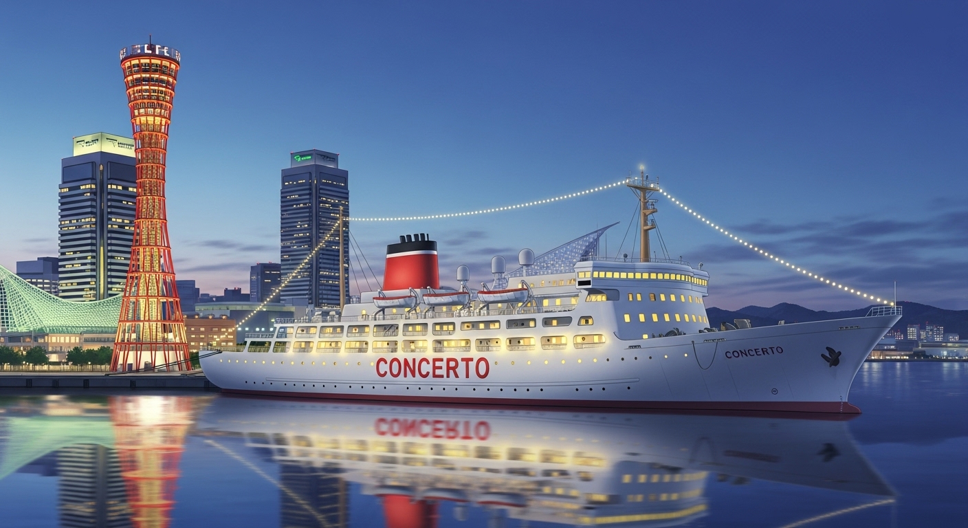 神戸クルーズ船